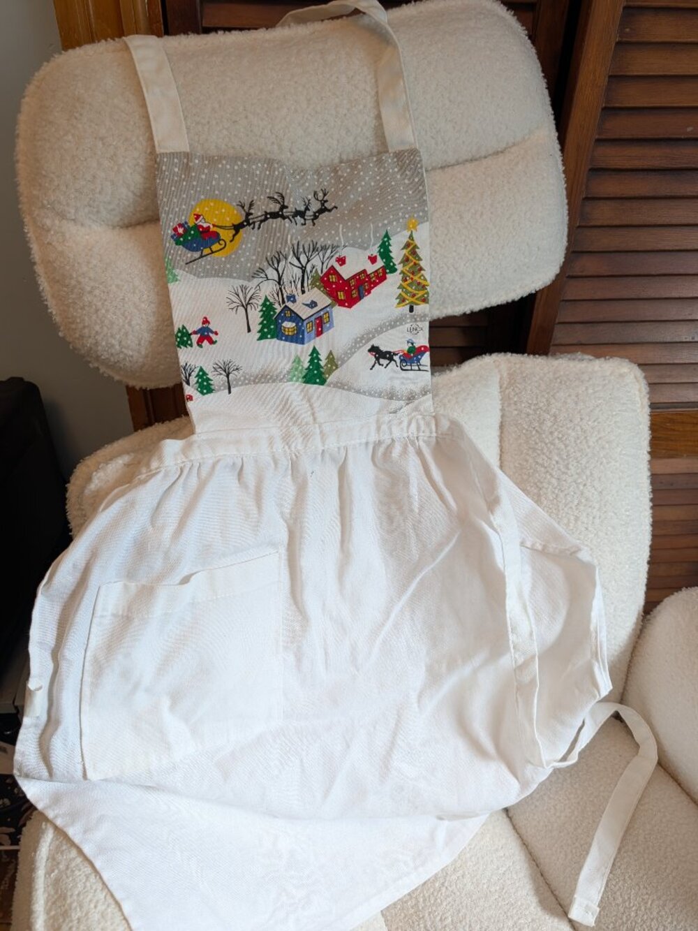 Children's Christmas Kitchen Apron